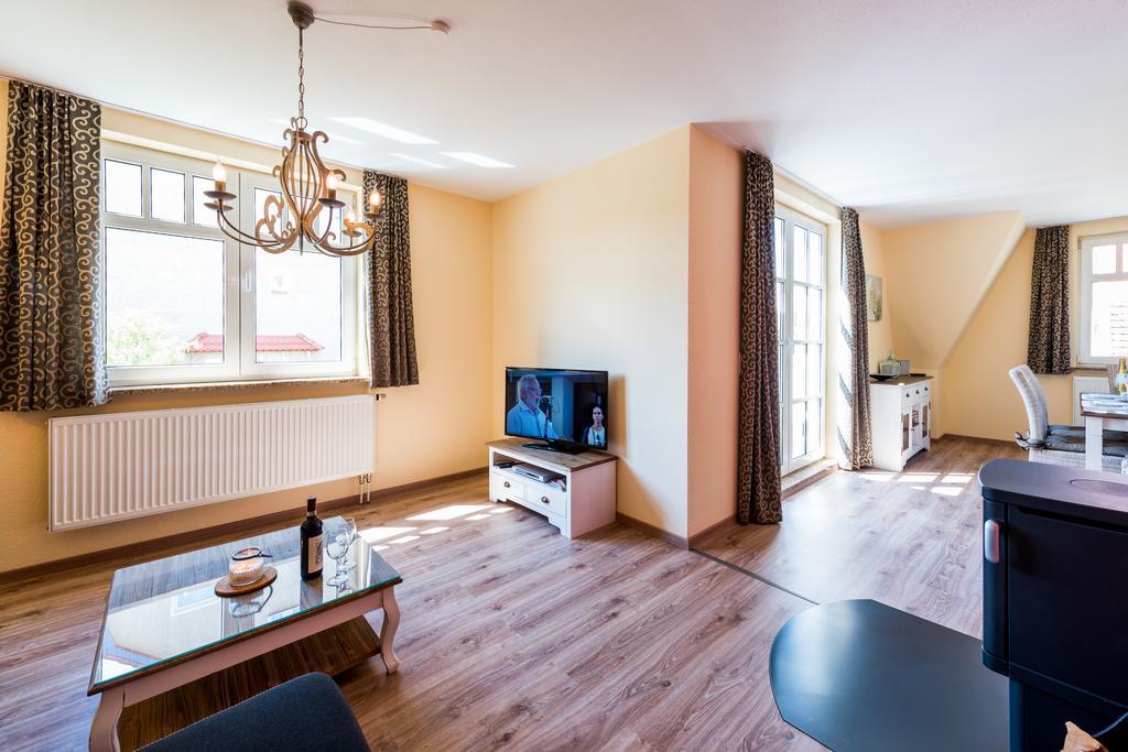 Bellevue Ferienwohnungen Quedlinburg Buitenkant foto